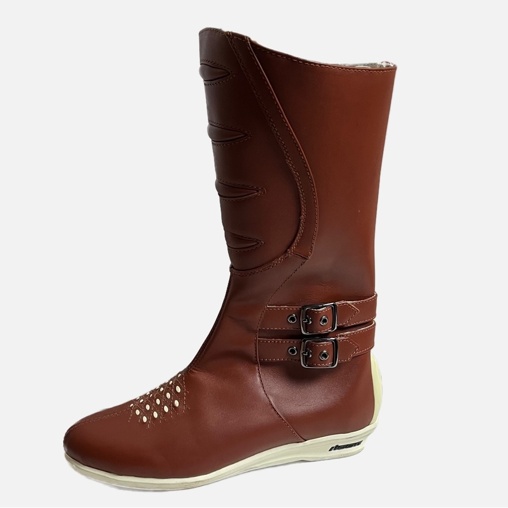 Icon Riding Boots Women’s 7 Sacred Brown Moto 3403-0250